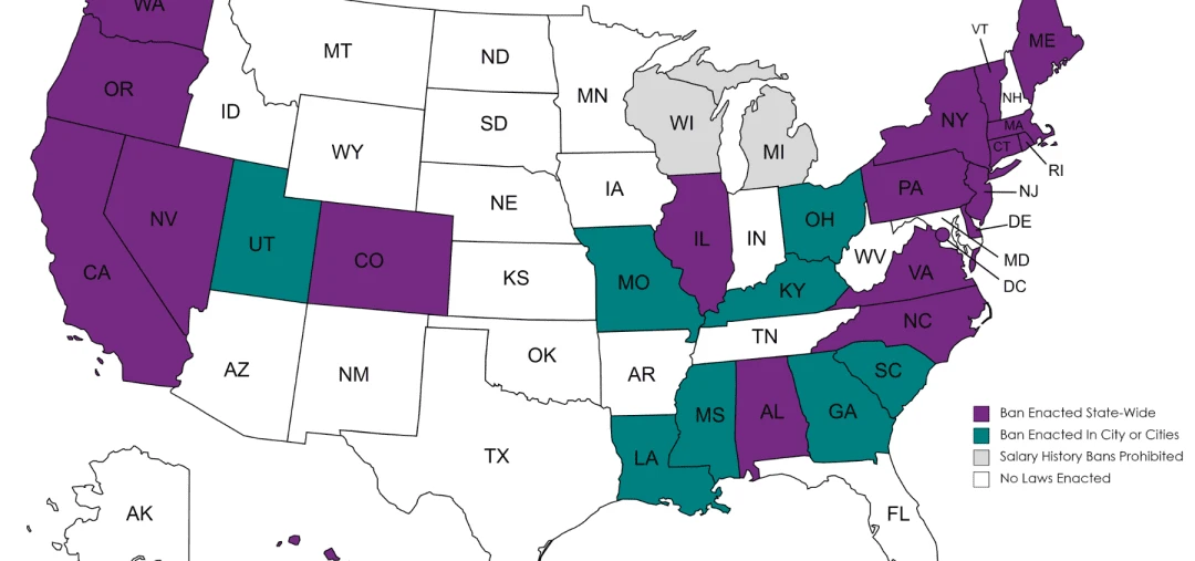 State by State Guide - Salary History Bans