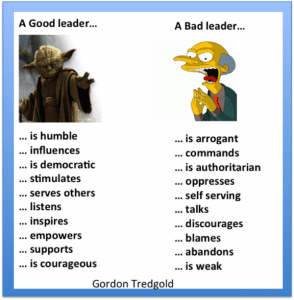 Good-bad leader
