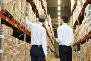 Warehouse management workers